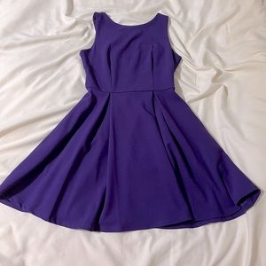 NWOT Purple Cocktail Dress